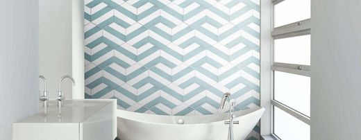 Zeshoekige porseleinen doos 22x25 Porto Capri Aqua mat 1,04m2 / doos Codicer