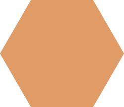 Caja Porcelánico Hexagonal 25x25 Basic Antelope 1,00m2 16 piezas Codicer