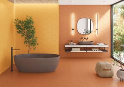 Εξάγωνο Κουτί Πορσελάνης 25x25 Basic Mango 1.00m2 16 τεμάχια Codicer