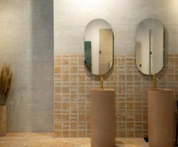 Milano Ochre Porslinslåda Naturlig Ram 49,75x99,55cm 1,49m2 Aparici