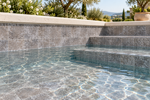 Caja Porcelanico Ocean Pearl Brillo 15x15 0,72m2/Caja Gres Aragón