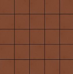 Scatola in Porcellana Antiscivolo Rossa di Cava 20x20 0.80m2/Gres Aragón Scatola