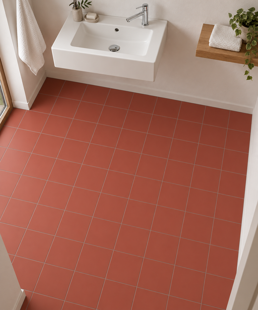 Rainbow Red Porcelain Box 15x15 0,5m2 / box 22 pieces / box