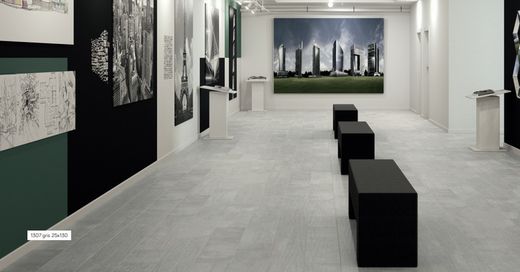 Ανασχηματισμένο κουτί από πορσελάνη 1307 Wengue 25X129,5 3 τεμάχια / κιβώτιο 0,97 M2 / κιβώτιο 25,32 Kg / κουτί PORCELANITE