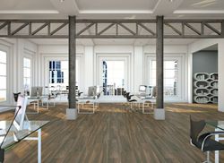 Ανασχηματισμένο κουτί πορσελάνης 1315 Wengue 25X129.5 3 τεμάχια / κιβώτιο 0,97 M2 / κιβώτιο 25,32 Kg / κουτί PORCELANITE