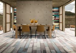 Rektifierad porslinslåda 16x99,55 Vit Karakter Apavisa