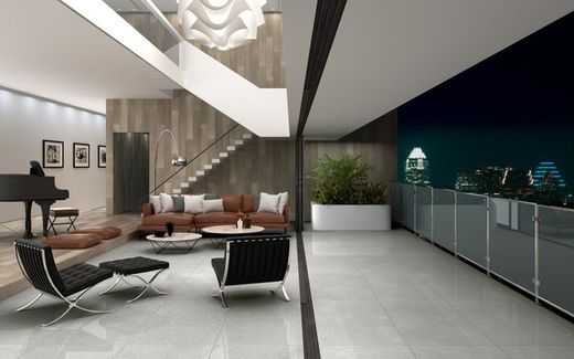 Caja Porcelánico 60x120 Valenta gray pulido  1,44 M2/Caja 2 piezas Tau