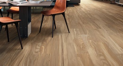 Caixa de Porcelana Retificada 6610 Noz 20.5x147.5 3 Pçs / Caixa Porcelanita de 0.91m2