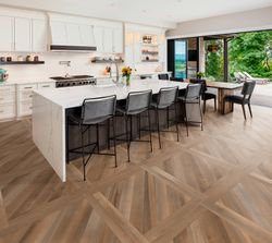 Caixa de porcelana retificada Carvalho Canadá 80x80 cm 1,28m2 querosene