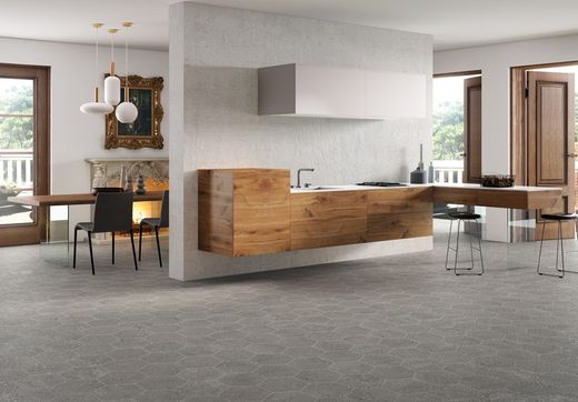 Caixa Porcelánico Rectificat Hexagonal 25x29 Moss Wind 17 Peces 0,93m2 Apavisa