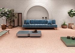 Rectified Porcelain Box Hexagonal 25x29 Pink South 17 Pieces 0.93m2 Apavisa