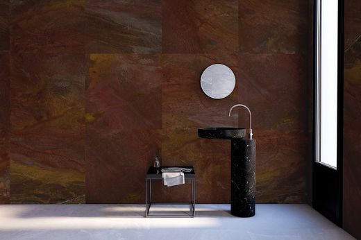 Rektifierad porslinslåda Röd Aquarela Apavisa