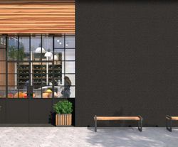 Stål Svart Stämpel Naturlig Porslinslåda 59,55x59,55cm 1,49m2 Aparici