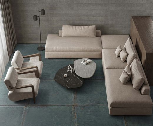 Κουτί από πορσελάνη σε φυσικό χρώμα από ατσάλι, πράσινο, 99,55x99,55cm, 0,99m2, Aparici