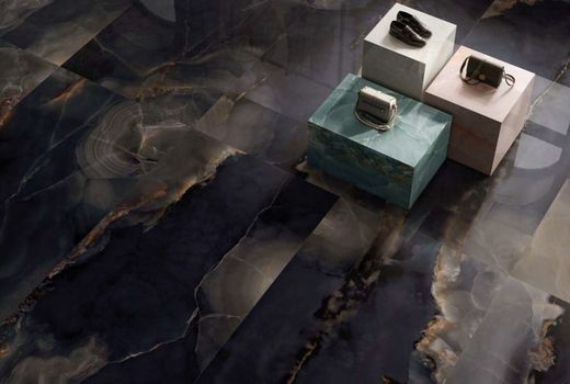 Caixa Porcellànic Tele Di Marmo Onyx Black Emil