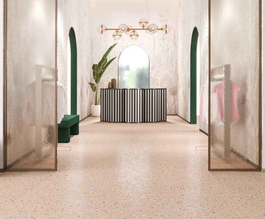 Μοντέρνο Ροζ Κουτί από Φυσική Πορσελάνη 59,55x59,55cm 1,41m2 Aparici