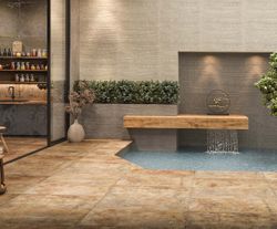 Vulcano Rosso Rutschfeste Porzellandose 49,75 x 99,55 cm 1,48 m2 Aparici