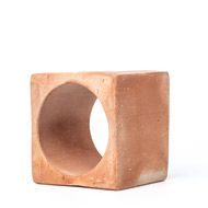 Celosía Barro Africo 11x11x8 cm