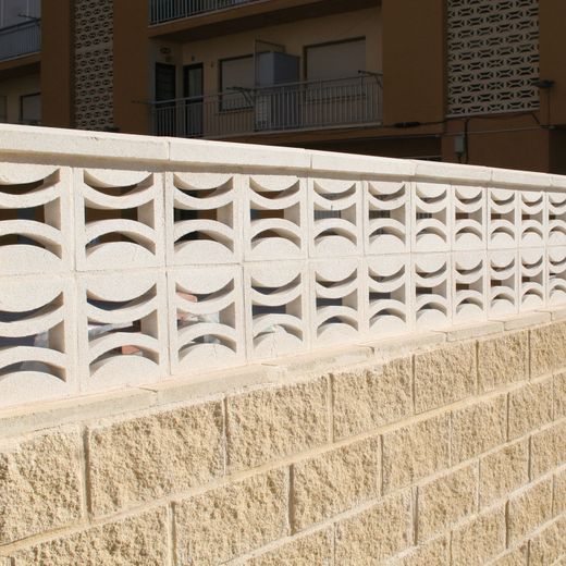 Concrete Lattice 6x25x25 cm Mars