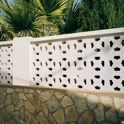 Concrete Lattice 6x25x25 cm Saturn