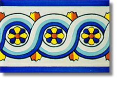 Cenefa 15x20 cm CA 6  Ceramica Lantiga