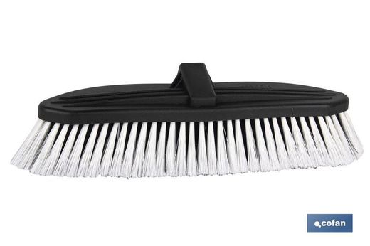 Brosse de lavage de voiture en PVC professionnel C / canal d'eau.