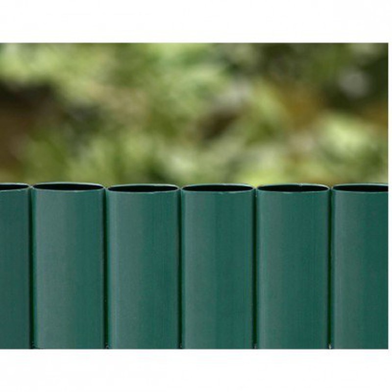 Cerramiento PVC Cañizo PVC 20mm Doble Cara Verde Catral — Azulejossola