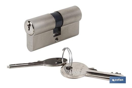 Nickel 40/40 Zylinder - Kurze Nocke - Gleiche Tasten Aaa