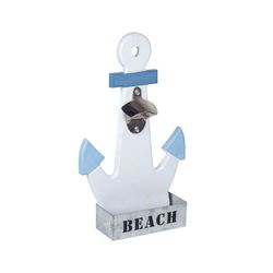 Cocina PROMOTION abridor cerveza ancla Medidas: 33 cm x 6 cm x 20 cm  Material: Madera Peso neto: 370 grs.