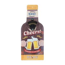 Cocina PROMOTION abridor cerveza de pared Medidas: 37 cm x 3,5 cm x 15 cm  Material: MDF Peso neto: 320 grs.