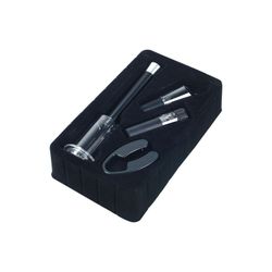 Cocina PROMOTION set abridor botellas aire Medidas: 5,5 cm x 13 cm x 22,5 cm  Material: Acero Inoxidable Peso neto: 150 grs.
