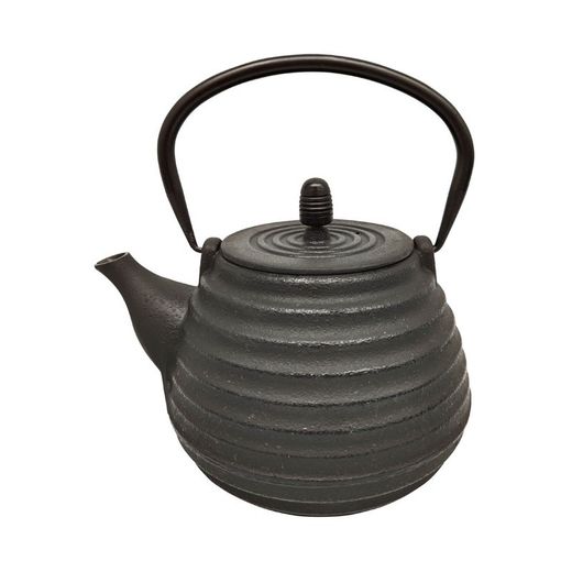 Théière de cuisine 1 l. Dimensions : 13 cm x 14 cm x 17 cm Matériel : Fonte Poids net : 1 690 grs.