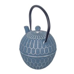 Cocina Tetera 1,3l Medidas: 15 cm x 14 cm x 17,5 cm  Material: Hierro Colado Peso neto: 1.690 grs.