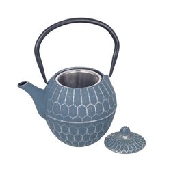 Cocina Tetera 1,3l Medidas: 15 cm x 14 cm x 17,5 cm  Material: Hierro Colado Peso neto: 1.690 grs.