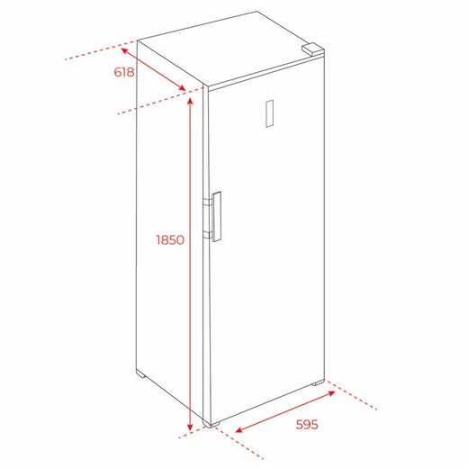 Congélateur Teka RSF75640SS INOX