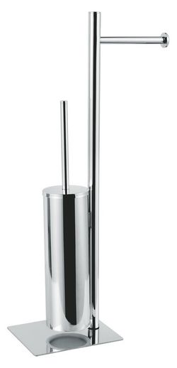 Conjunto ba帽o escobillero y Portarrollos adhesivo AC_241 PyP