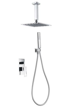 Conjunto de ducha empotrado Estocolmo cromo BDES37-6/CR Imex