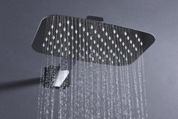 Conjunto de ducha empotrado Hidra cromo GPH035 Imex