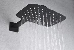 Conjunto de ducha empotrado Hidra negro GPH035/NG Imex