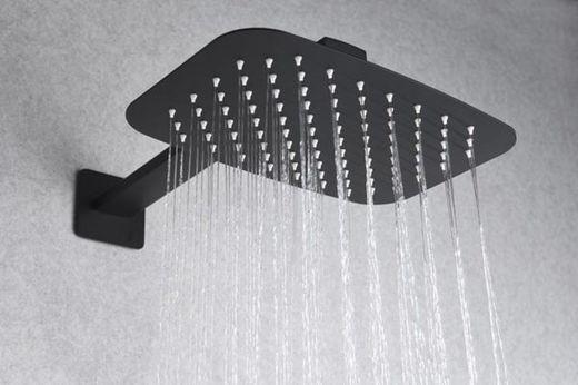 Conjunto de ducha empotrado Hidra negro GPH035/NG Imex