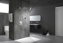 Madeira krom infälld duschuppsättning. Imex