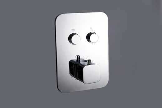 Madeira krom infälld duschuppsättning. Imex