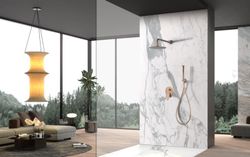 Delos eengreeps inbouwdoucheset Geborsteld roségoud GPD055/ORC Imex