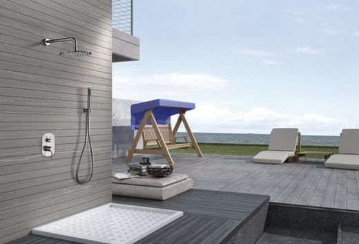 Inbyggd Moscu Acero Inox duschapparat. Imex