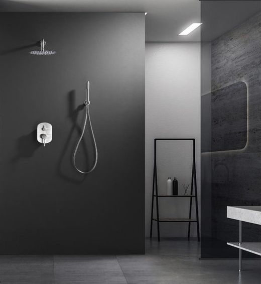 Inbyggd Moscu Acero Inox duschapparat. Imex