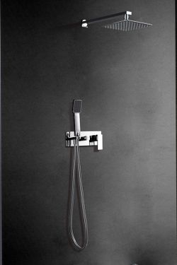 Conjunto de ducha empotrado Noruega cromo GPN011 Imex