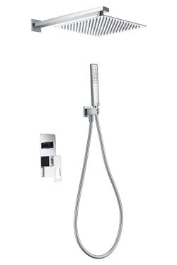 Conjunto de ducha empotrado Suecia cromo BDC032-6/CR Imex