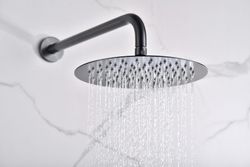 Monza black gun metal built-in single-lever shower set GPM039/BGM Imex
