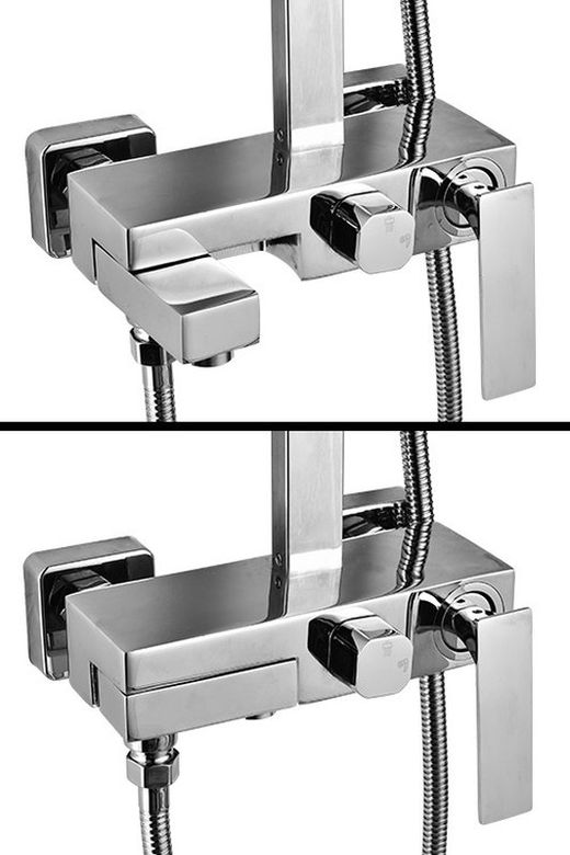 Ducha monomando Mitra Aquassent