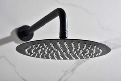 Monza inbyggd termostat duschset mattsvart GTM039/NG Imex